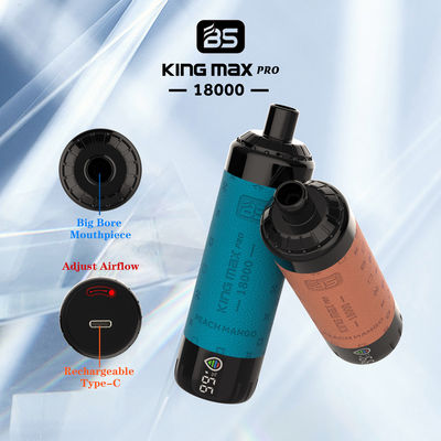 18000 Puffs Breze Stiik Vape King Max Pro Sub Ohm Mesh Coil Disposable Ecig Pod