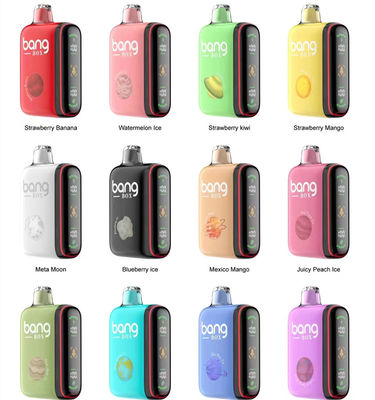 28ml Refilled Bang Box Vape Bang Pulse 18000 Puffs Fruit Flavor Taste Nicotine Design