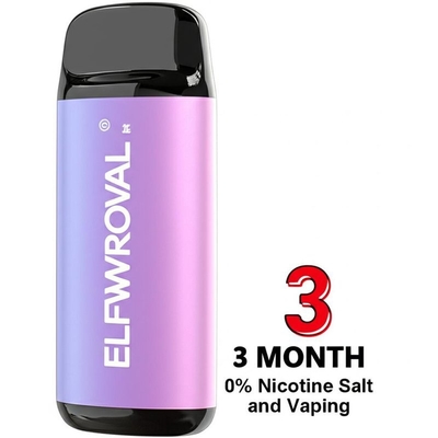 Upgrade Your Vaping Experience with Elfworld Vape 3 Month 0% Nicotine Salt and Vaping