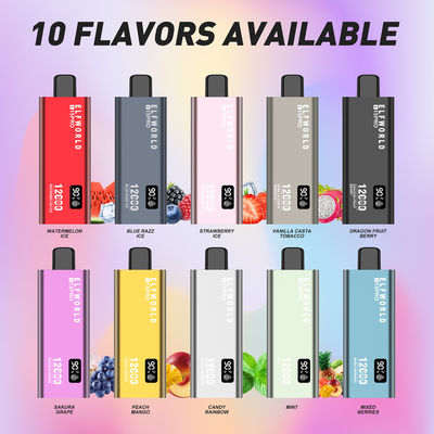Convenient Silver Portable Shisha Box with LED Display Function