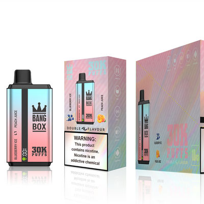 Tornado Bang 30000 Puffs Double Flavors LED Digital Display Adjustable Coil Modes