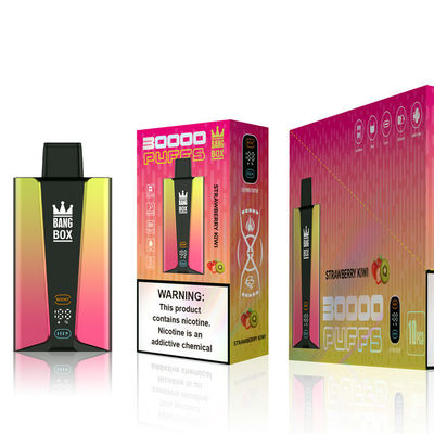 Customized 30k Bang Box 35ml Refilled Eliquid 2% 5% Nicotine Convenient