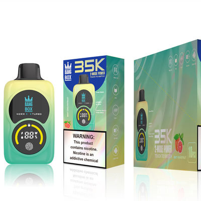 Puffs 35000 Bang Tornado Vape 35ml Refilled Eliquid Bang Box 35k 0% 2% 5% Nicotine