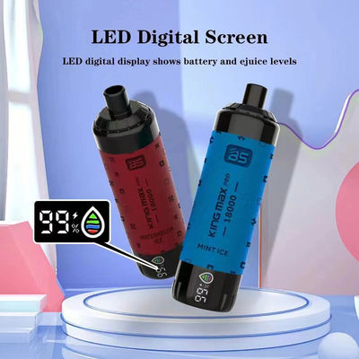 18000 Puffs Breze Stiik Vape King Max Pro Sub Ohm Mesh Coil Disposable Ecig Pod