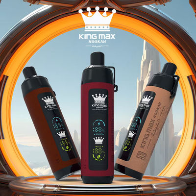15000 Puffs Breze Stiik Vape Luxury Dual Mode Vape Leather Design BS Kingmax Hookah