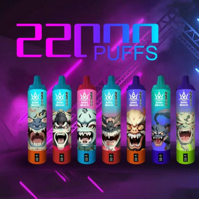 22000 Puffs 22k Bang Box Vape 36ml Refilled Bang Beach Vape Nicotine Strength Options