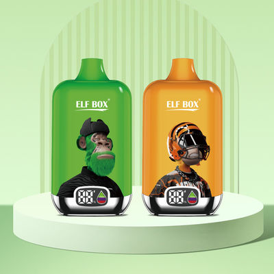 25ml Eliquid ELF BOX Digital 12000 Original 5% Nicotine Customizable Stylish Design