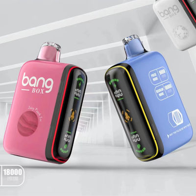 28ml Refilled Bang Box Vape Bang Pulse 18000 Puffs Fruit Flavor Taste Nicotine Design
