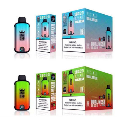 18k 18000 Puffs Bang Box Vape 28ml Refilled Disposable E Cigarettes Nicotine Design