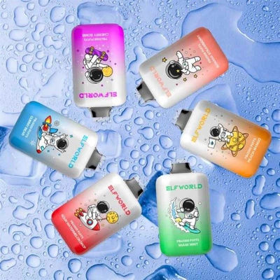PB 45000puffs Elfworld Bar Adjustable Ice Strength E Cigarette Pod Device 5% Nocitine Salt