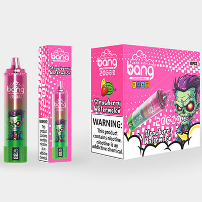 20000puffs Bang Blaze Vape 26ml Refilled Nicotine Design Lightweight And Compact