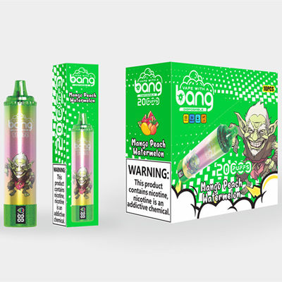 20000puffs Bang Blaze Vape 26ml Refilled Nicotine Design Lightweight And Compact