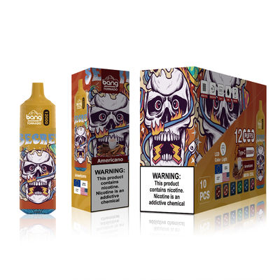 12000puffs Bang Tornado Vape Fashionable 20ml Refilled 5% Nicotine Salt