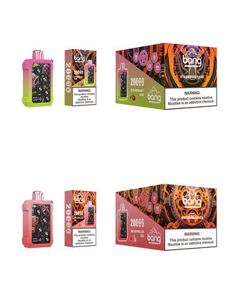 Mesh Coil 25ml 20k Bang Box Pure Fruit Flavors Taste Nicotine Salt 3%