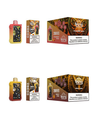 Mesh Coil 25ml 20k Bang Box Pure Fruit Flavors Taste Nicotine Salt 3%