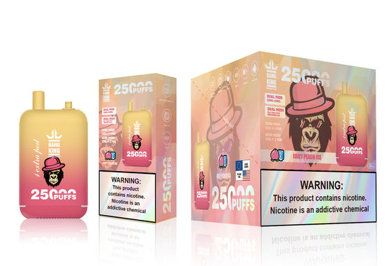 46ml Bang King 25000 Puffs 25k Nicotine 2% Type C Rechargeable 650mah Bang Switch Duo Flavors