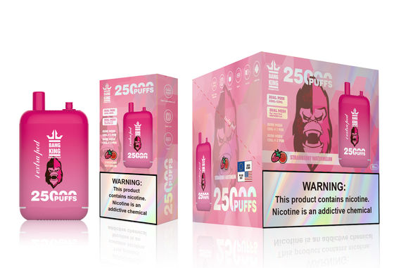 46ml Bang King 25000 Puffs 25k Nicotine 2% Type C Rechargeable 650mah Bang Switch Duo Flavors