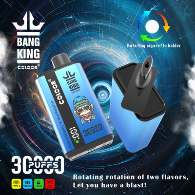 30000 Puffs Bang Box 30k 36ml Eliquid Dual Flavors 5% Strong Nicotine Salt