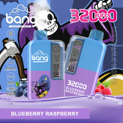 32000 Puffs Disposable Bang Vape Adjustable Power 2% 5% Nicotine Sault