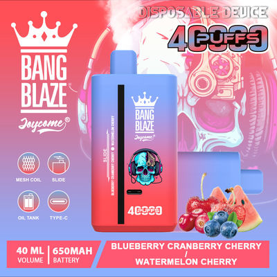 Dual Flavors Switch Bang Box Vape Refilled 40ml Bang Blaze 40000 Eliquid DUO 2 In 1