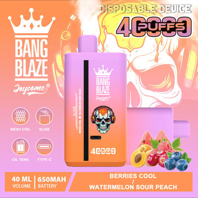 Dual Flavors Switch Bang Box Vape Refilled 40ml Bang Blaze 40000 Eliquid DUO 2 In 1