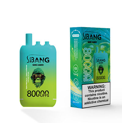 80k Bang Duo Switch Flavors 50ml Refilled Eliquid 5% Nicotine 80000puffs