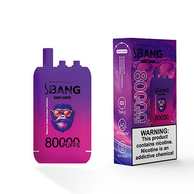 80k Bang Duo Switch Flavors 50ml Refilled Eliquid 5% Nicotine 80000puffs