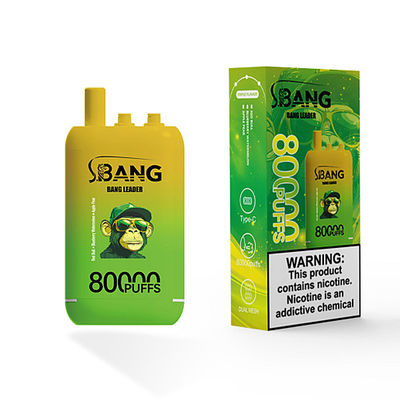 80k Bang Duo Switch Flavors 50ml Refilled Eliquid 5% Nicotine 80000puffs