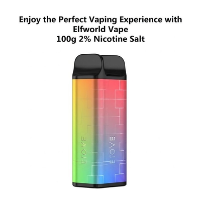 Enjoy the Perfect Vaping Experience with Elfworld Vape 100g 2% Nicotine Salt