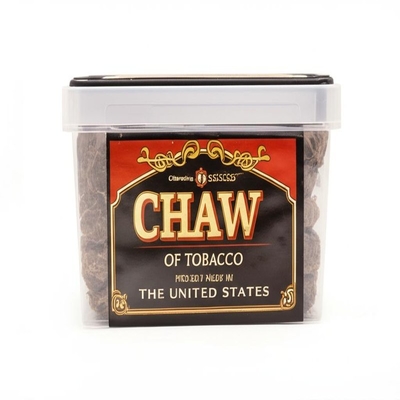 Chewing Tobacco Chaw Of Tobacco Proudly Made in the United States